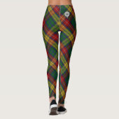 Leggings Clan Buchanan Crest & Tartan (Dos)