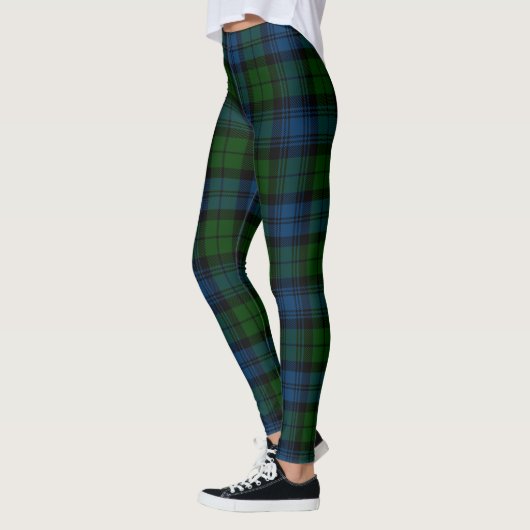 Leggings Clan Campbell Tartan Scottish Plaid (Gauche)