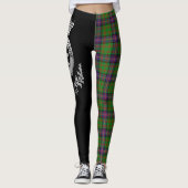 Leggings Clan Cochrane Crest & Tartan (Devant)