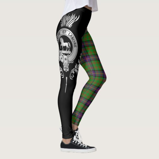Leggings Clan Cochrane Crest & Tartan (Droite)