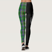 Leggings Clan Cockburn Crest & Tartan (Dos)