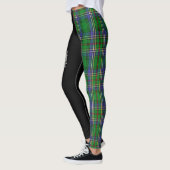 Leggings Clan Cockburn Crest & Tartan (Gauche)
