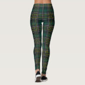 Leggings Clan Cockburn Tartan Plaid (Dos)