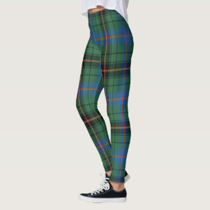 Leggings Clan Davidson Ancien Tartan Femmes Scotstee