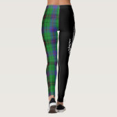 Leggings Clan Davidson Crest & Tartan (Dos)