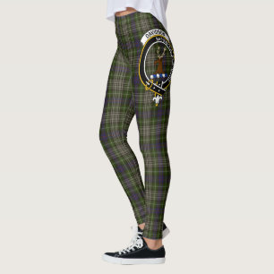 Leggings Clan Davidson Tulloch Robe Crête Tartan de l'écoss