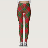 Leggings Clan Drummond Crest sur Tartan (Devant)