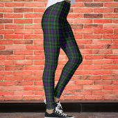 Leggings Clan écossais Abercrombie Tartan Plaid Motif