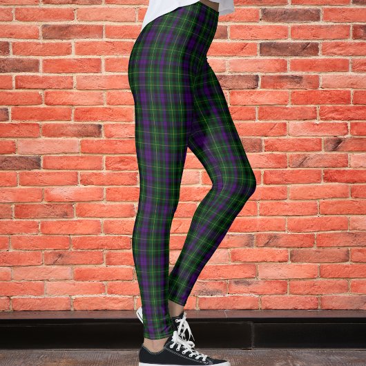 Leggings Clan écossais Abercrombie Tartan Plaid Motif