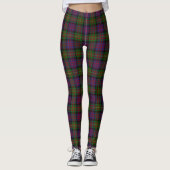Leggings Clan écossais Carnegie Tartan (Devant)