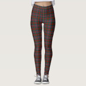 Leggings Clan écossais Kidd Tartan Plaid (Devant)