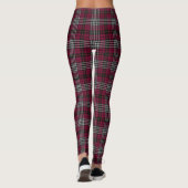 Leggings Clan écossais Little Tartan Plaid (Dos)
