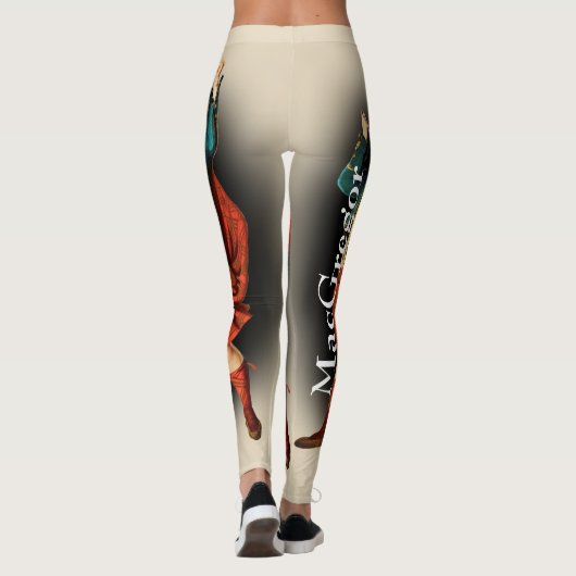 Leggings Clan écossais MacGregor Gregor par R.R. McIan (Dos)