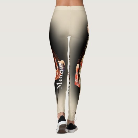 Leggings Clan écossais Menzies par R.R. McIan (Dos)