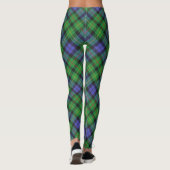 Leggings Clan écossais Rollo Tartan Plaid (Dos)