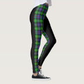 Leggings Clan Farquharson Crest & Tartan (Droite)