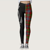 Leggings Clan Forrester Crest & Tartan (Devant)