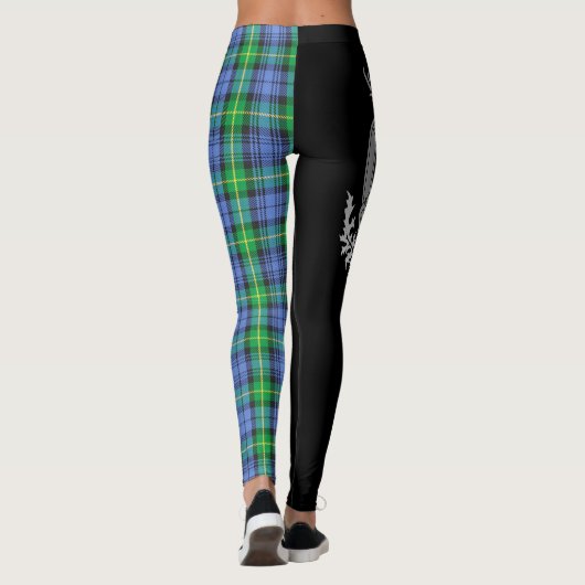 Leggings Clan Gordon Crest & Tartan (Dos)