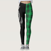 Leggings Clan Graham Crest & Tartan (Devant)