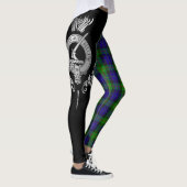 Leggings Clan Gunn Crest & Tartan (Droite)
