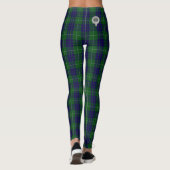 Leggings Clan Hamilton Crest & Hunter Tartan (Dos)