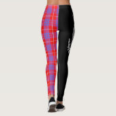 Leggings Clan Hamilton Crest & Tartan (Dos)