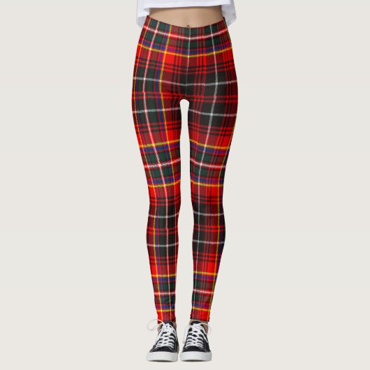Leggings Clan Innes Tartan Plaid (Devant)