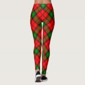 Leggings Clan Kerr Crest sur Tartan (Dos)