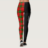 Leggings Clan Kerr Crest & Tartan (Dos)