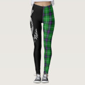 Leggings Clan MacDonald Crest & Tartan (Devant)