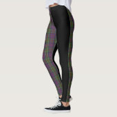 Leggings Clan MacDonald de Clanranald Crest & Tartan (Gauche)
