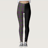 Leggings Clan MacDonald de Clanranald Crest & Tartan (Devant)