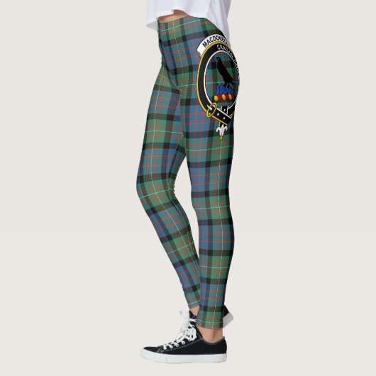Leggings Clan MacDonell de Glengarry Ancien Blason (Gauche)