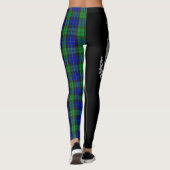 Leggings Clan MacKay Crest & Tartan (Dos)