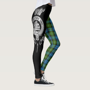 Leggings Clan MacKenzie Crest & Tartan