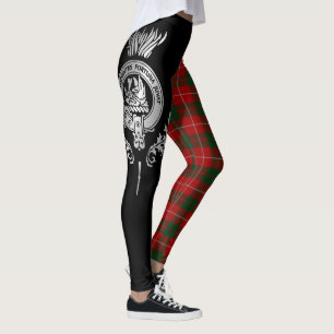 Leggings Clan MacKinnon Crest & Tartan
