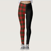 Leggings Clan MacKinnon Crest & Tartan (Devant)