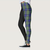 Leggings Clan MacLaren Crest & Tartan (Gauche)