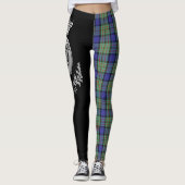 Leggings Clan MacLaren Crest & Tartan (Devant)