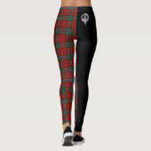 Leggings Clan MacLean Crest & Tartan (Dos)