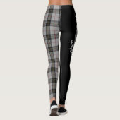 Leggings Clan MacPherson Crest & Tartan (Dos)