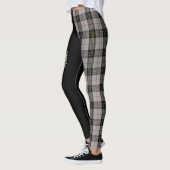 Leggings Clan MacPherson Crest & Tartan (Gauche)