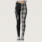 Leggings Clan MacPherson Crest & Tartan (Devant)