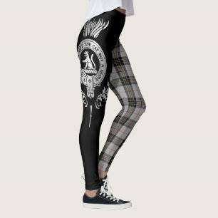 Leggings Clan MacPherson Crest & Tartan
