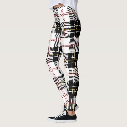 Leggings Clan MacPherson Tartan Moderne Femmes Scotstee (Gauche)