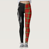 Leggings Clan Morrison Crest & Tartan (Devant)
