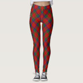 Leggings Clan Robertson Crest sur Tartan (Devant)