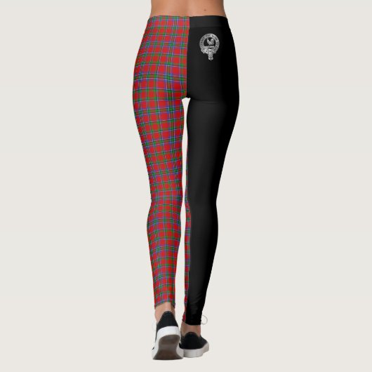 Leggings Clan Sinclair Crest & Tartan (Dos)