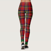 Leggings Clan Stewart Tartan de PixDezines (Dos)