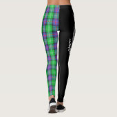 Leggings Clan Sutherland Crest & Tartan (Dos)